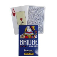 Modiano Bridge 2 Jumbo Index žaidimo kortos (mėlynos)